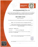 MTQ - ISO 45K UKAS [Tuas] SG003813